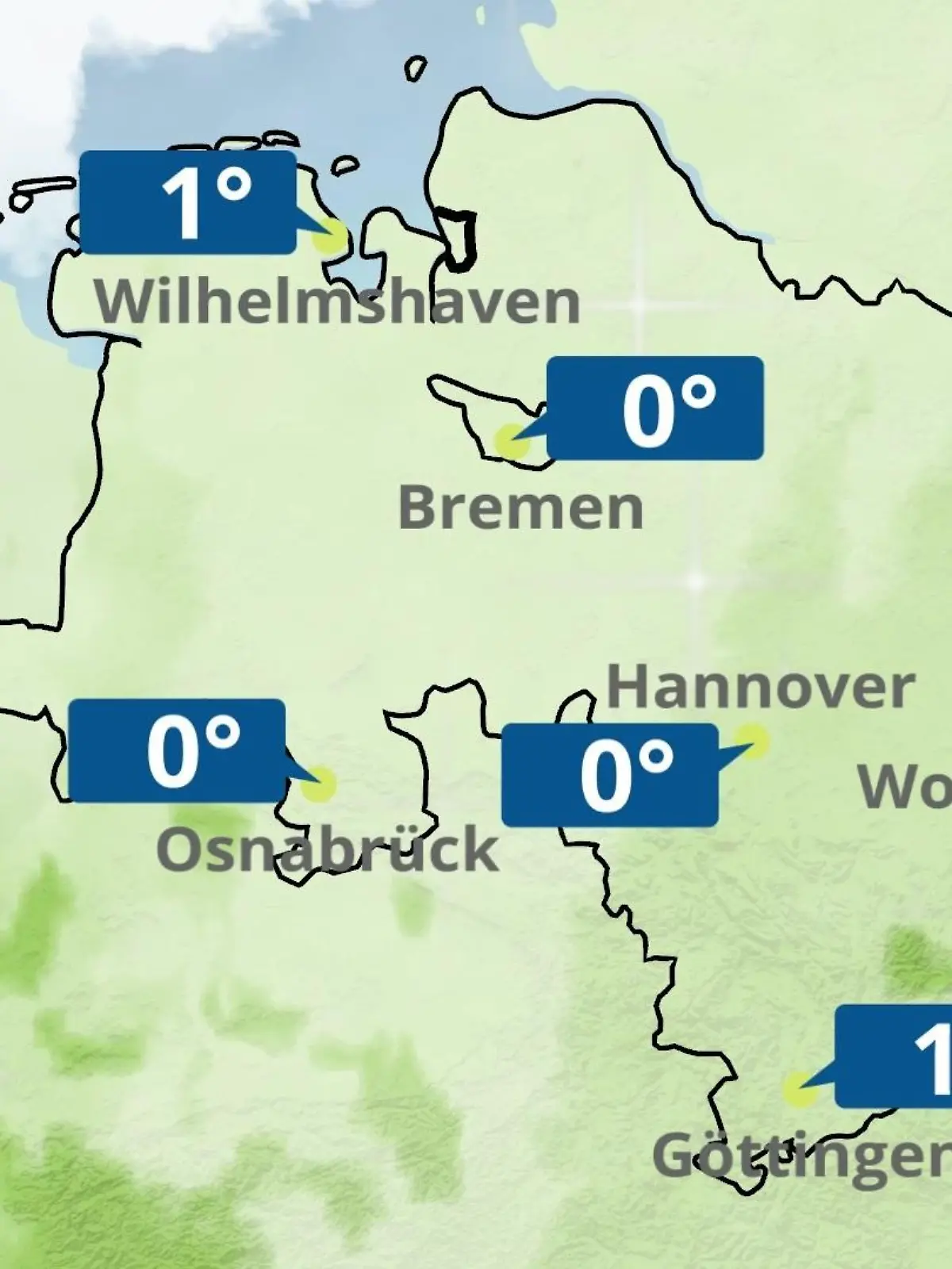 Bild zu: "Bremen und Niedersachsen: Wie wird das Wetter?"