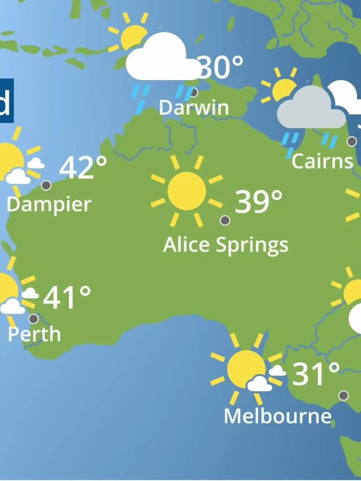 Bild zu: "Australien: Wie wird das Wetter?"