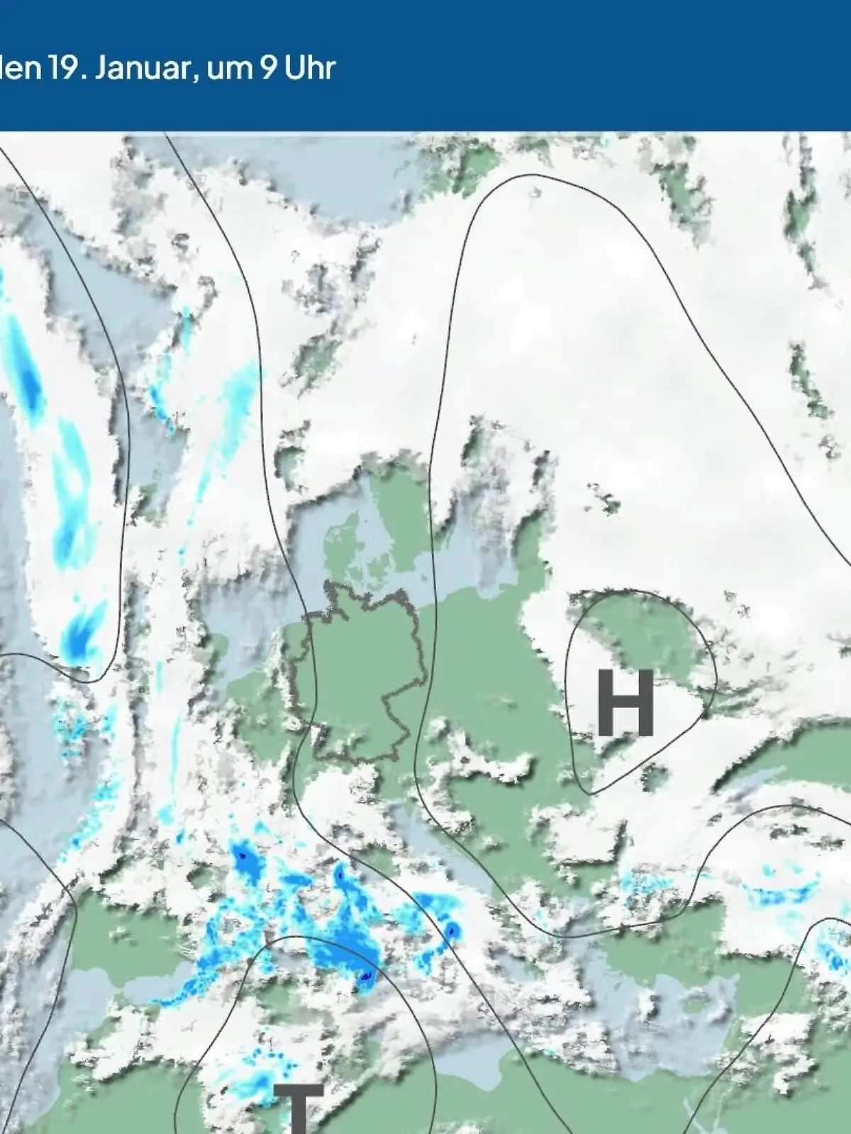 Bild zu: "Die Wetterlage der kommenden 5 Tage"