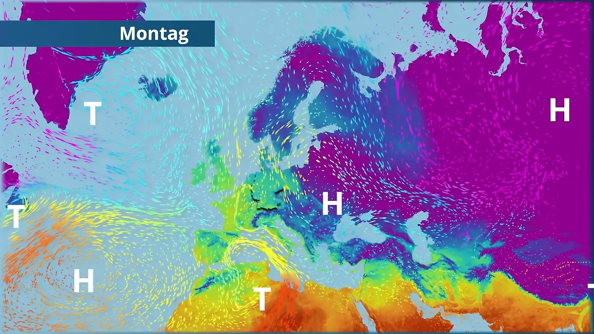 Hoch Christian schickt uns Sonne und Kälte Der Strömungsfilm für Europa für 5 Tage