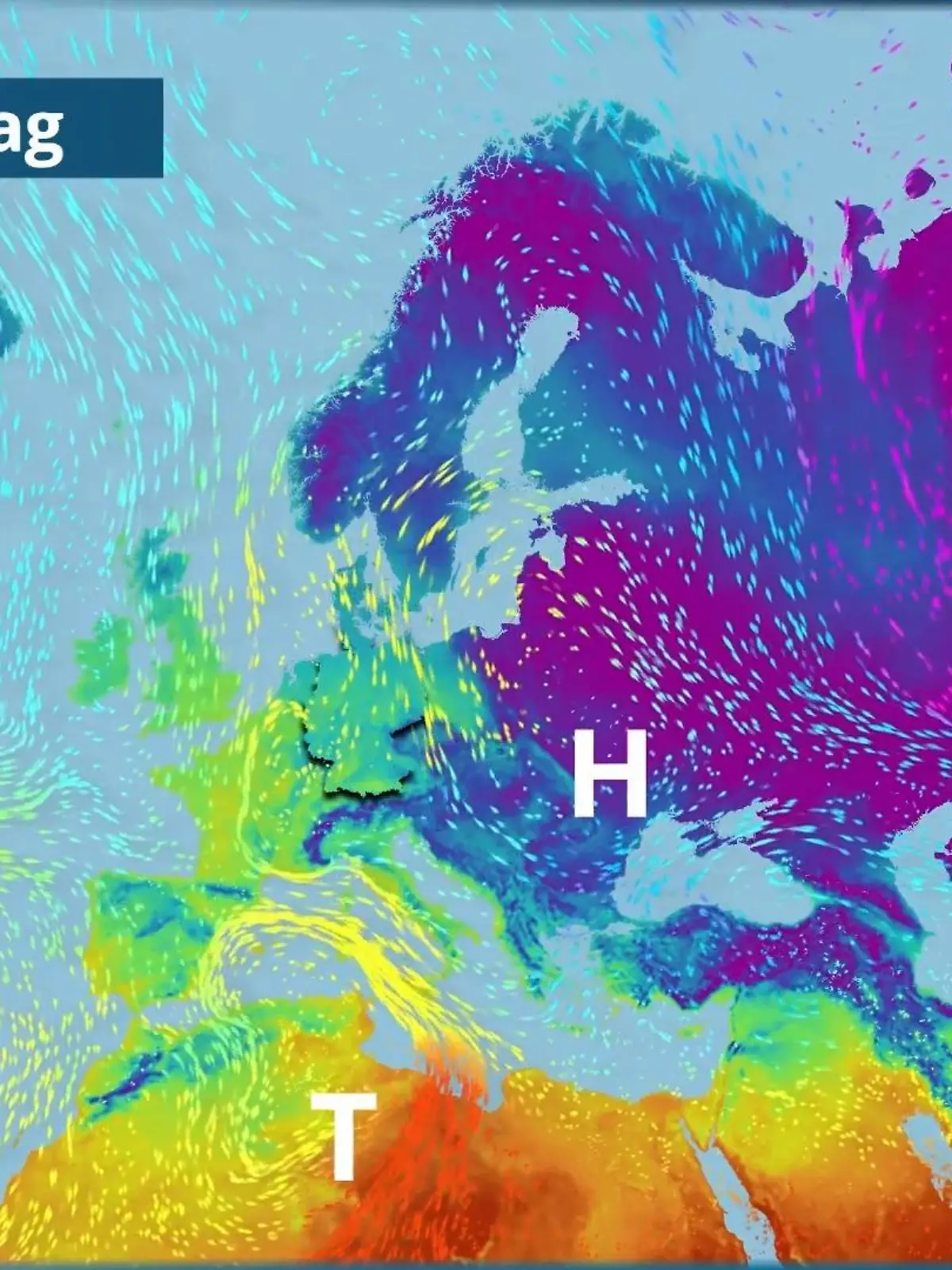 Bild zu: "Hoch Christian schickt uns Sonne und Kälte"