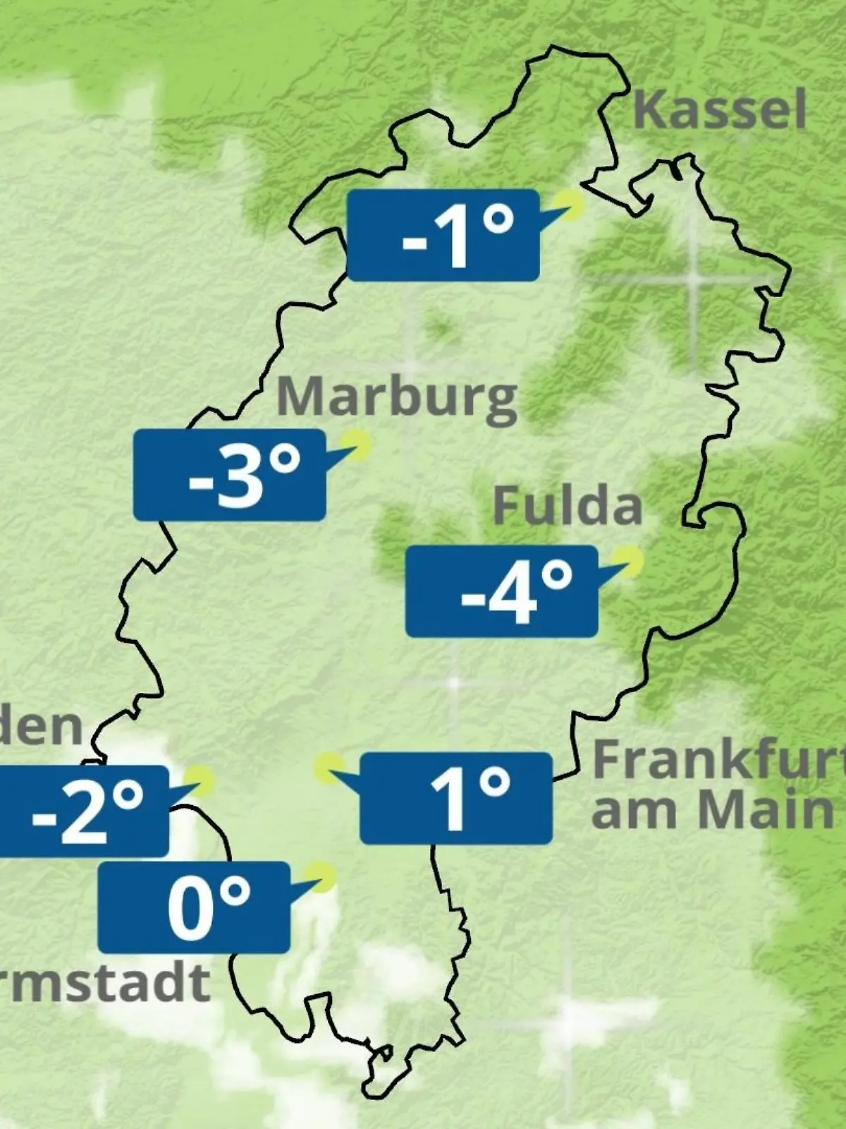 Bild zu: "Hessen: Wie wird das Wetter?"