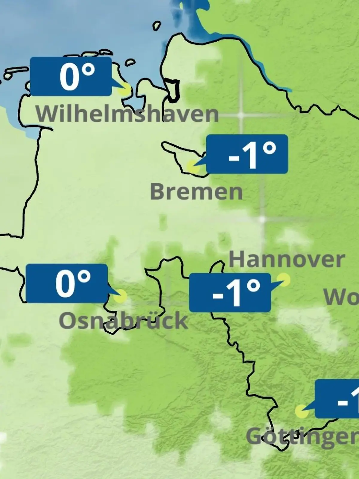 Bild zu: "Bremen und Niedersachsen: Wie wird das Wetter?"