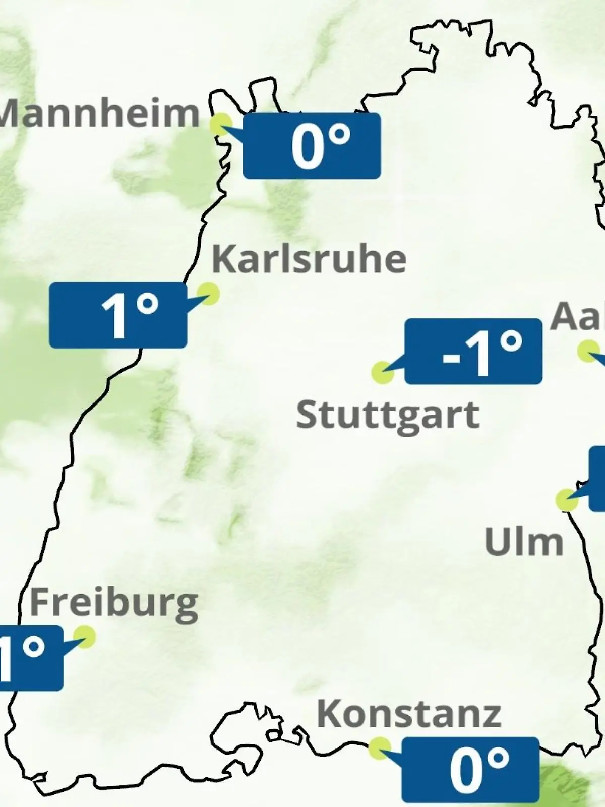 Bild zu: "Baden-Württemberg: Wie wird das Wetter?"