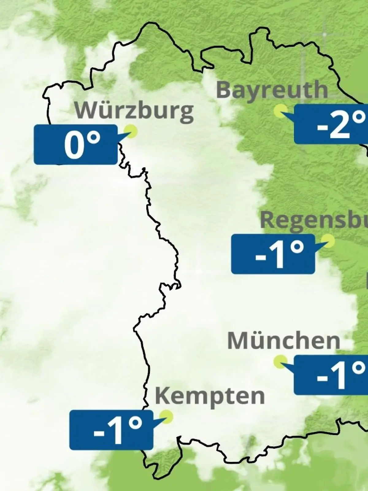 Bild zu: "Bayern: Wie wird das Wetter?"