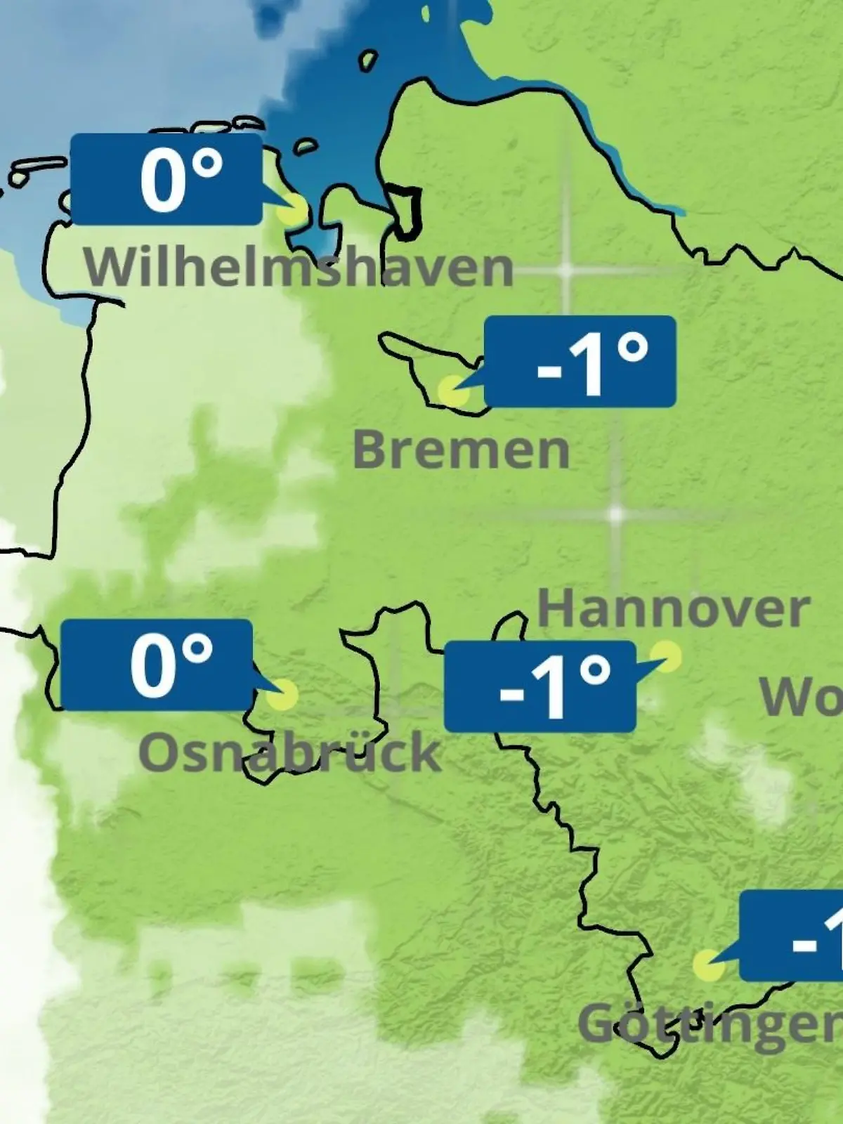 Bild zu: "Bremen und Niedersachsen: Wie wird das Wetter?"