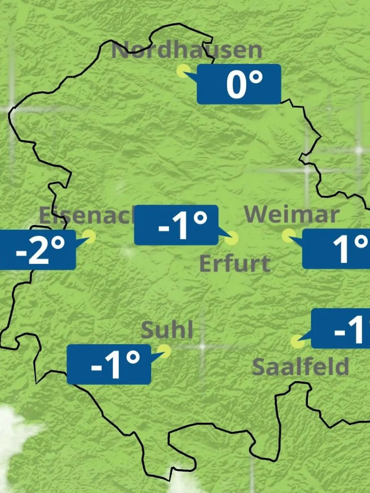 Bild zu: "Thüringen: Wie wird das Wetter?"