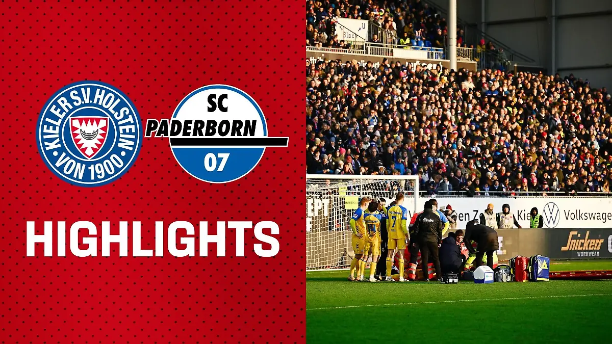 Schockmoment überschattet Kiel-Sieg