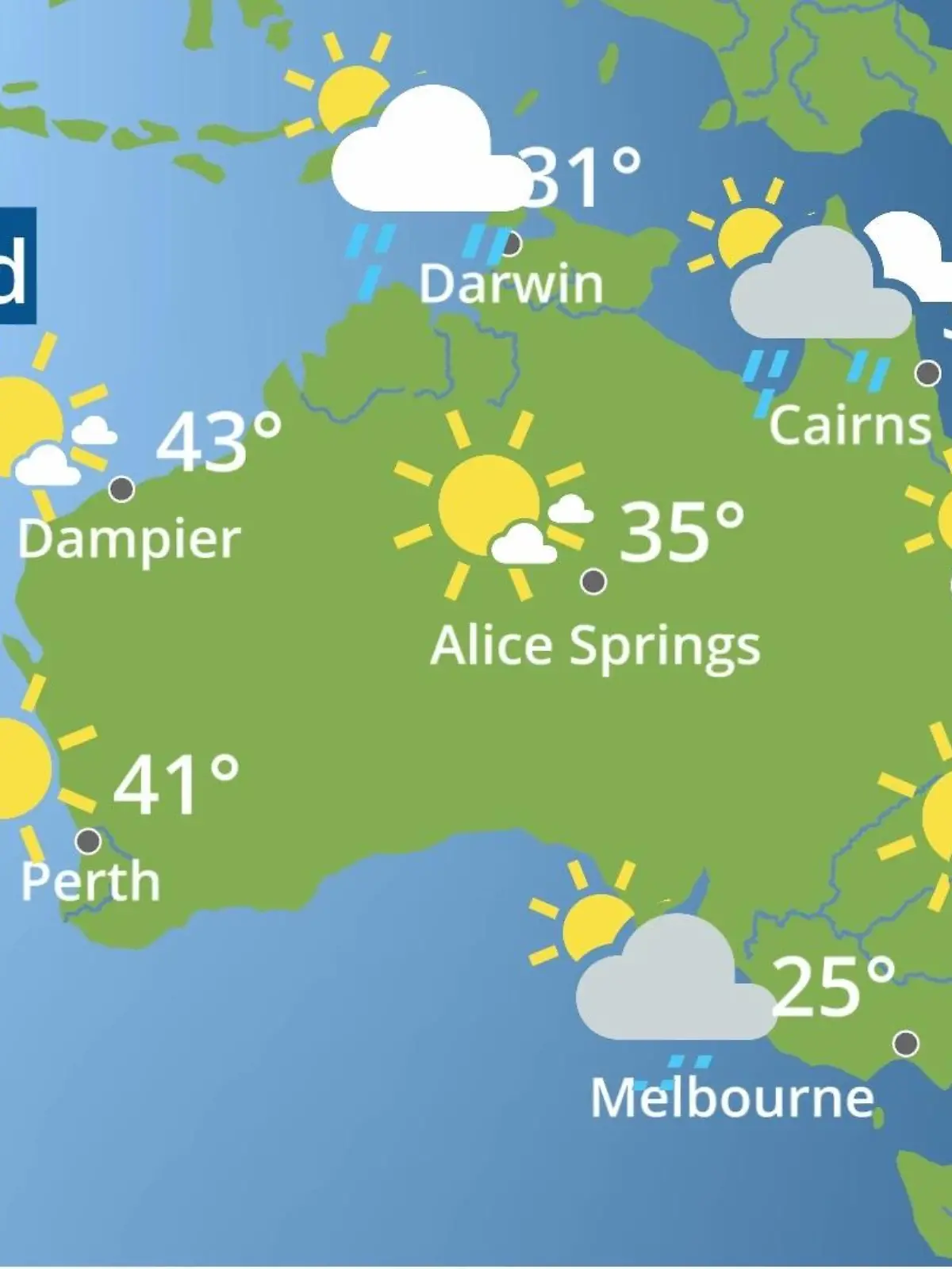 Bild zu: "Australien: Wie wird das Wetter?"