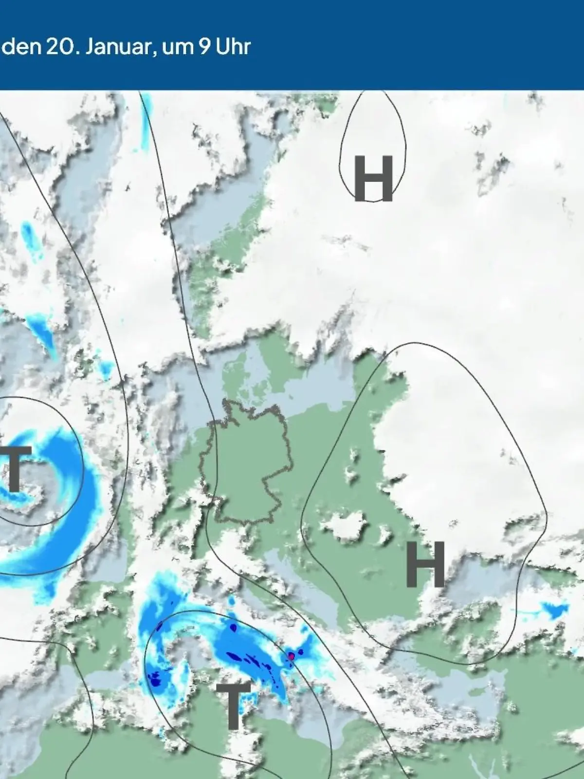 Bild zu: "Die Wetterlage der kommenden 5 Tage"