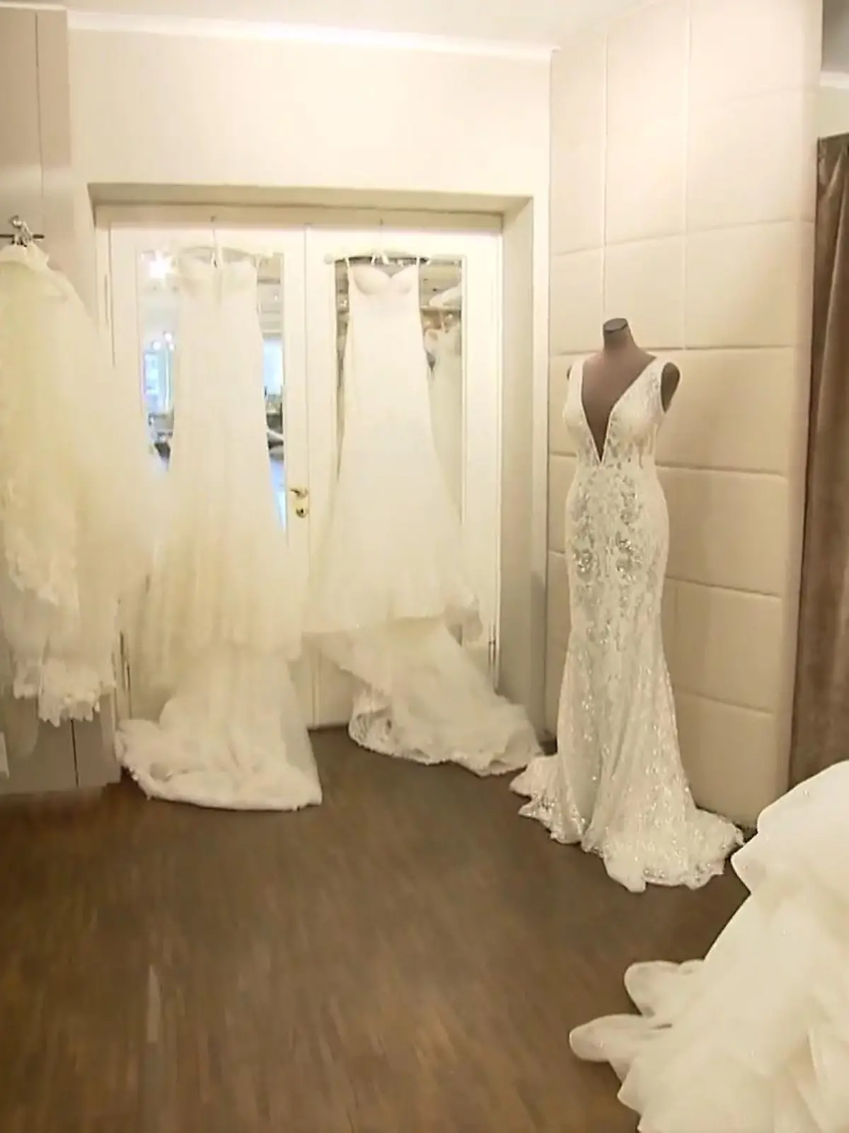 Bild zu: "Bringt der extravagante Tüll die Entscheidung?"