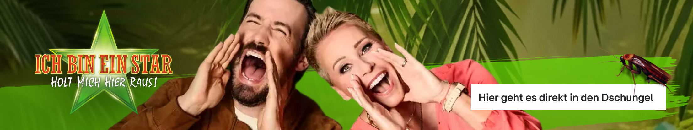 Ich bin ein Star - Holt mich hier raus! Banner