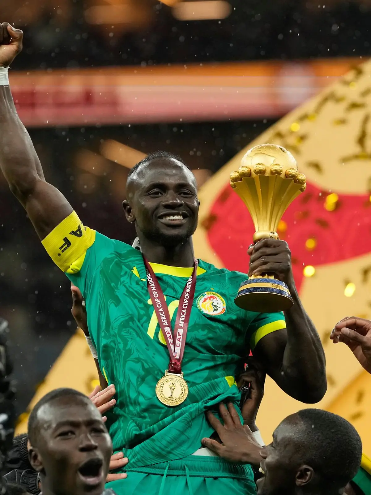 Bild zu: "Eklat beim Afrika-Cup-Finale: Wütender Mané wird zum Helden"