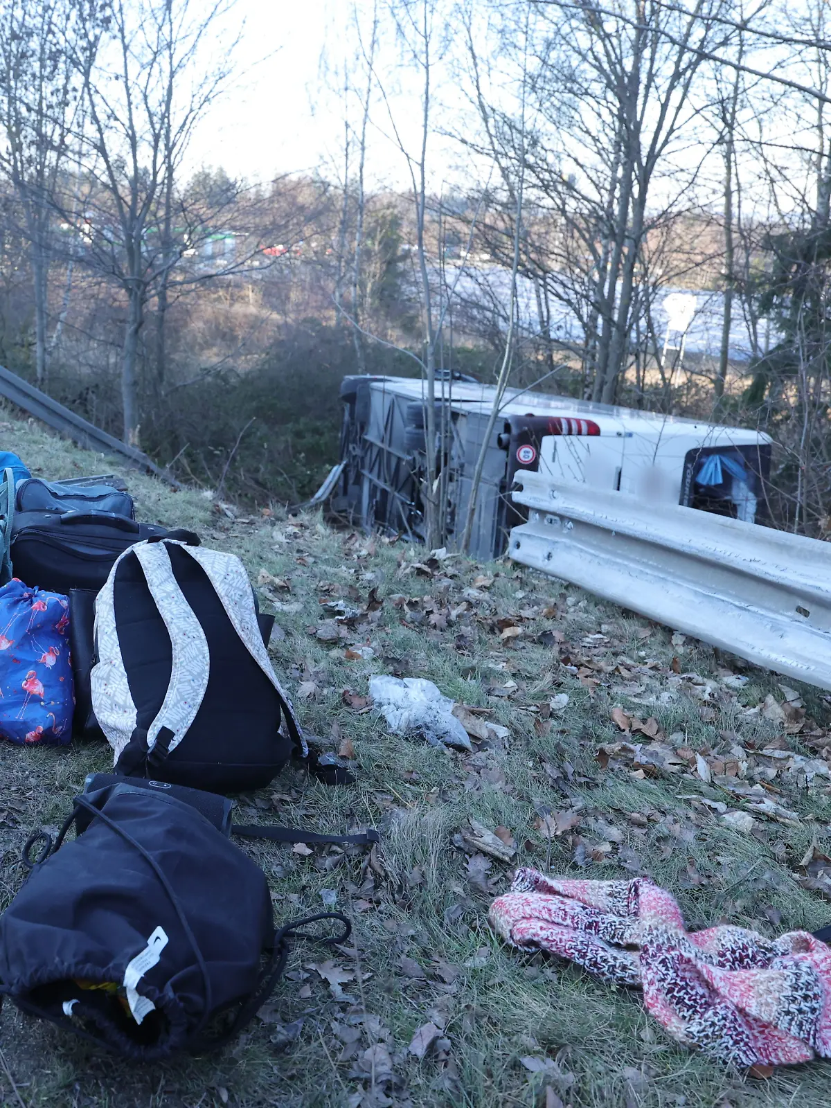 Busunfall in Thüringen