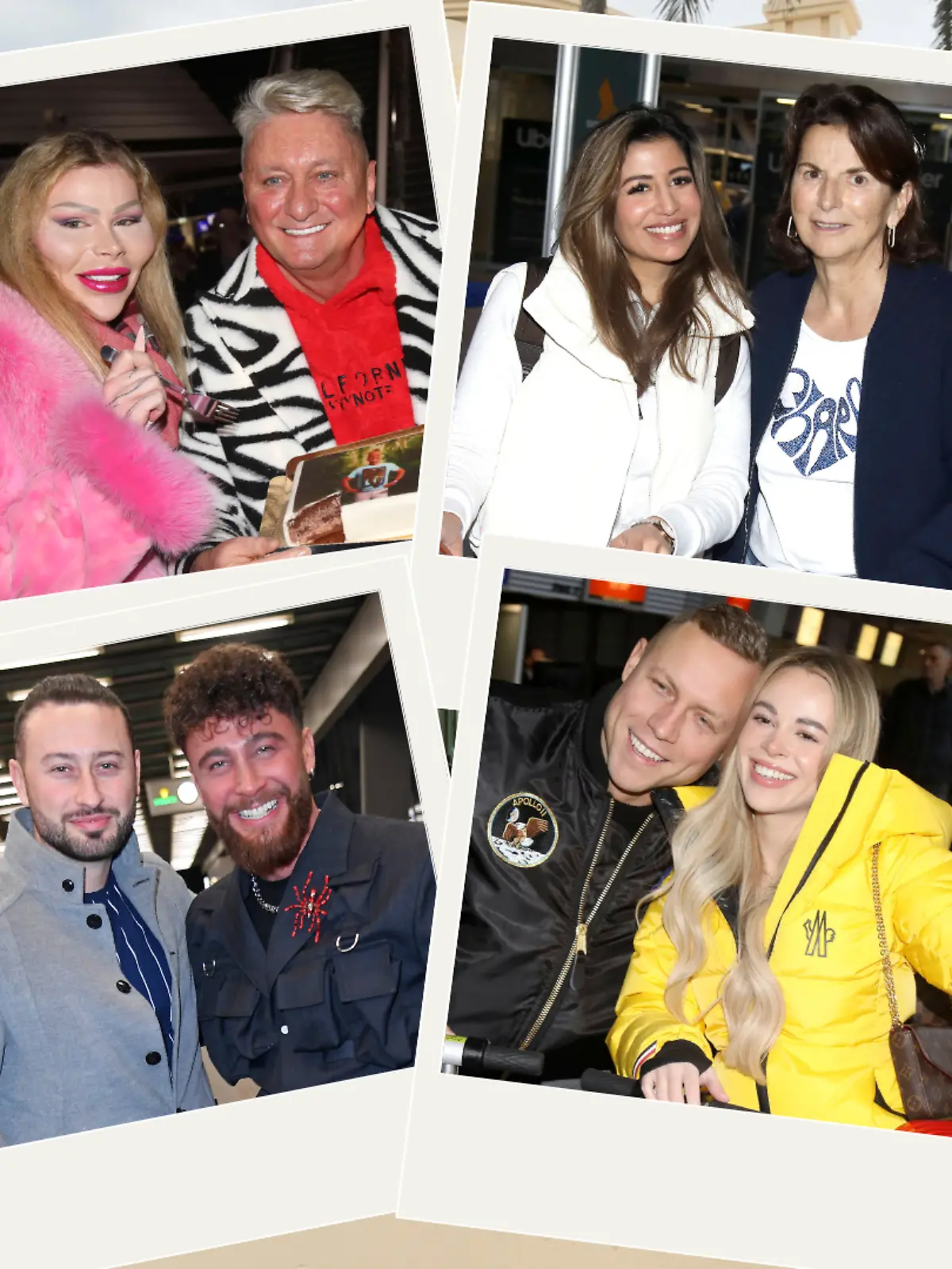 Bild zu: "Das sind die Begleitpersonen unserer Dschungelstars"