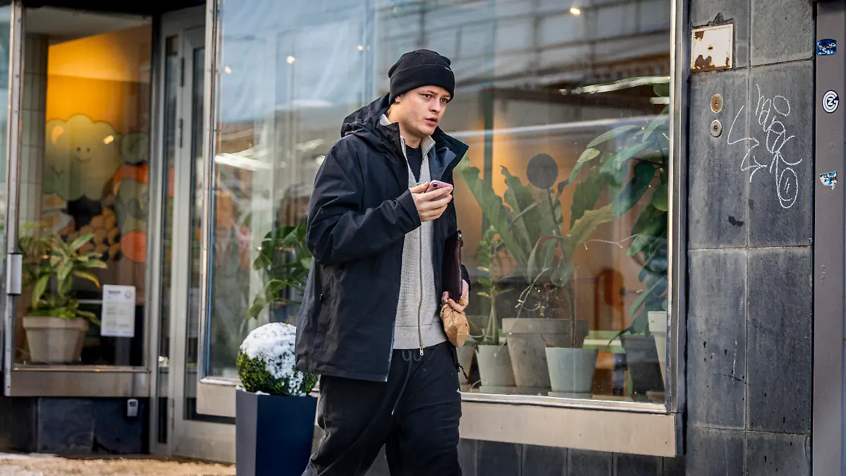 Marius Borg Hoiby  Anfang Januar in Oslo. 