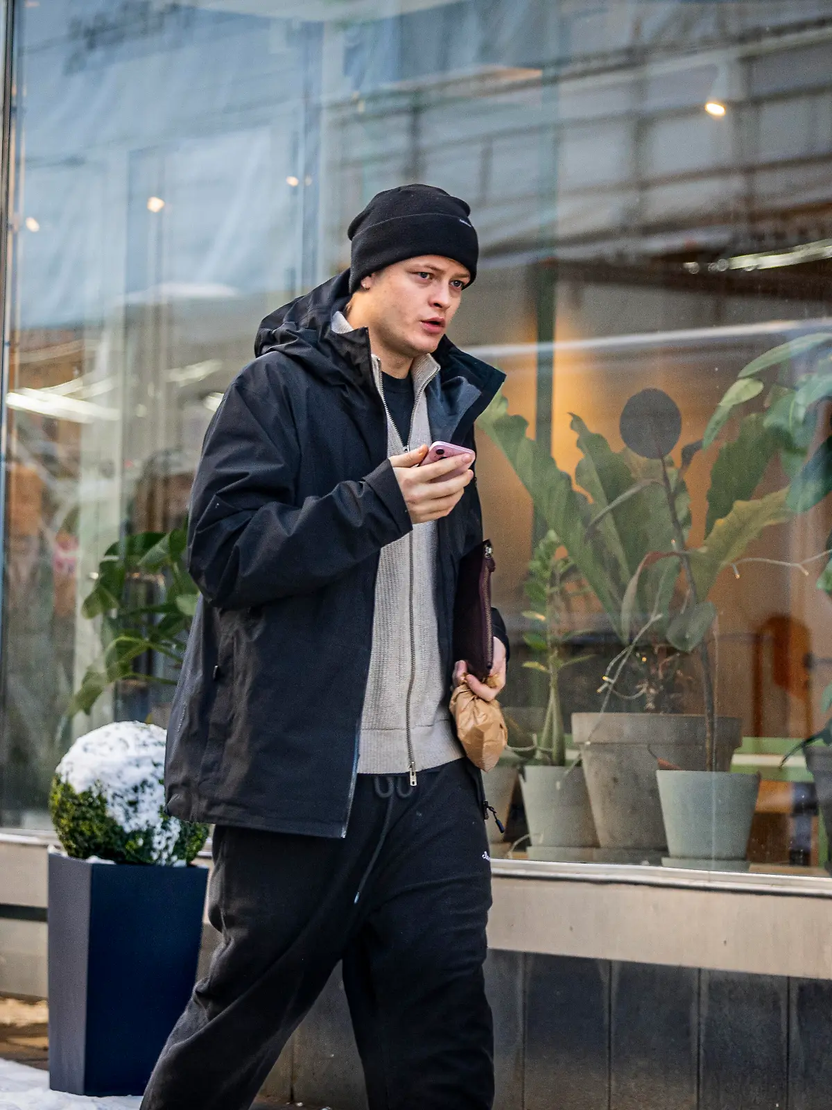 Marius Borg Hoiby  Anfang Januar in Oslo. 