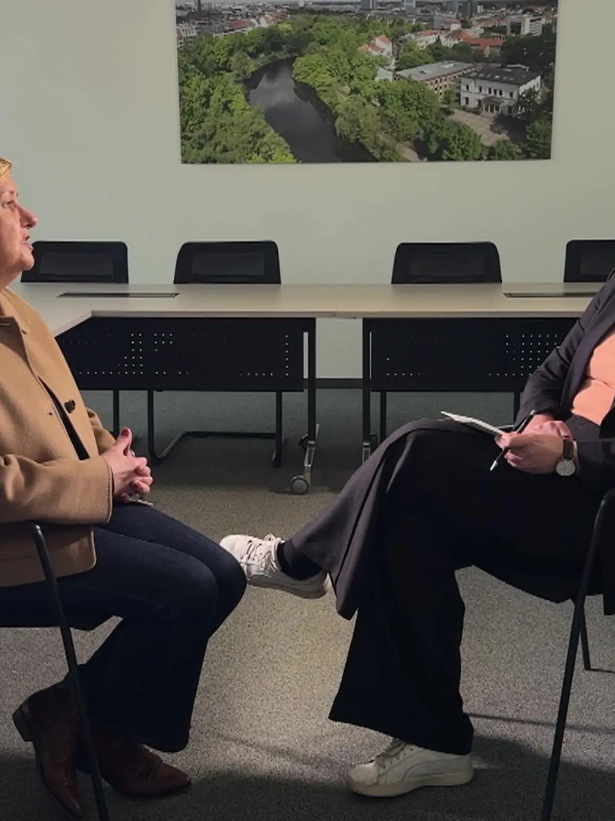 Bild zu: "Innensenatorin Eva Högl (SPD) verspricht mehr Sicherheit"