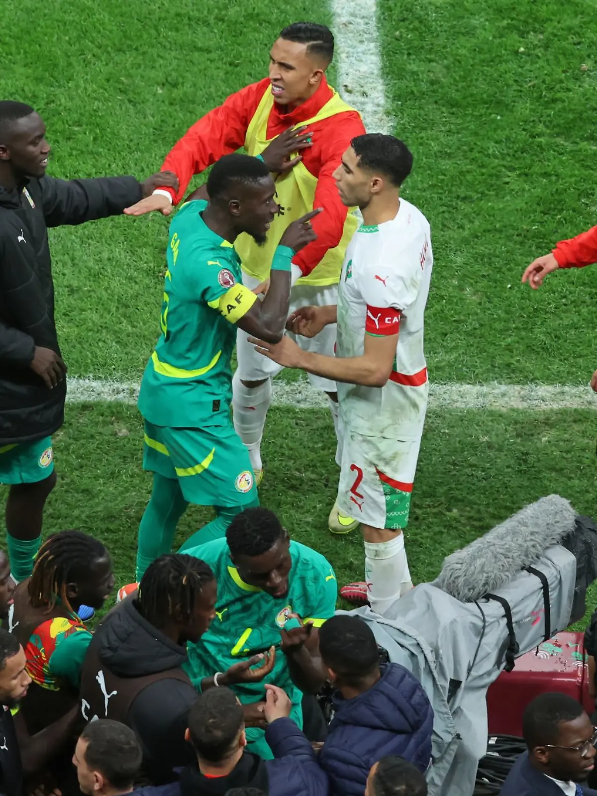 Bild zu: "Afrika-Cup-Eklat: Marokko kündigt rechtliche Schritte an"