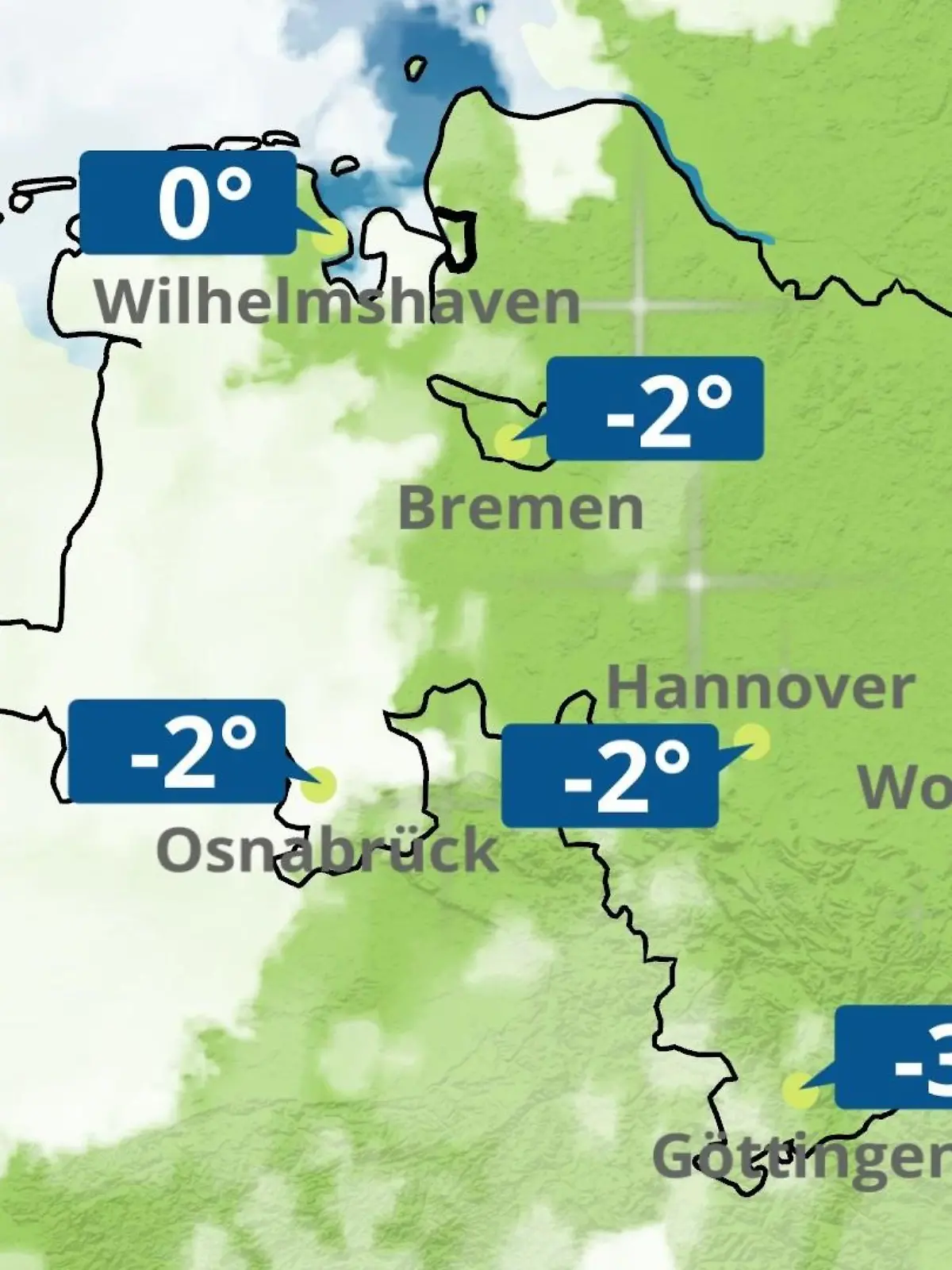 Bild zu: "Bremen und Niedersachsen: Wie wird das Wetter?"