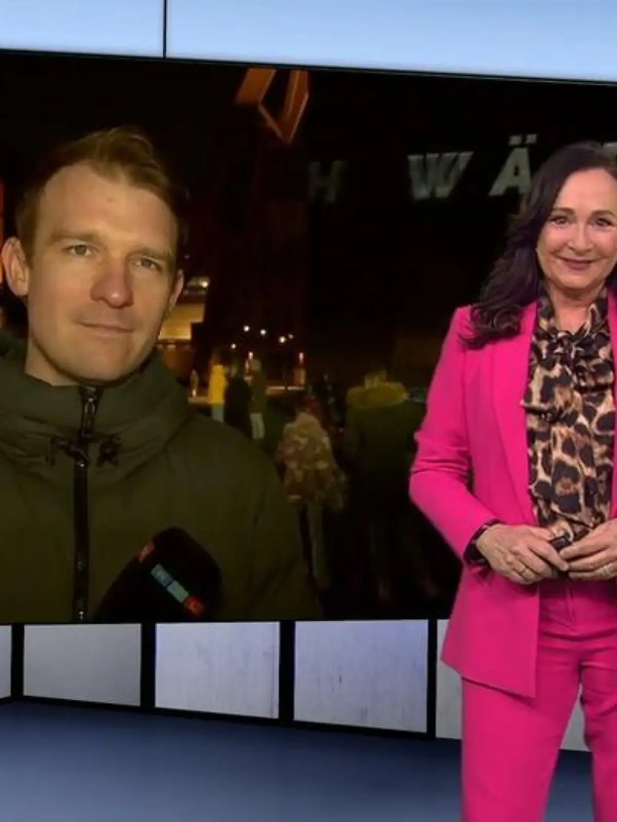 Bild zu: "Schalte zu RTL WEST Reporter Daniel Pfaender in Essen"