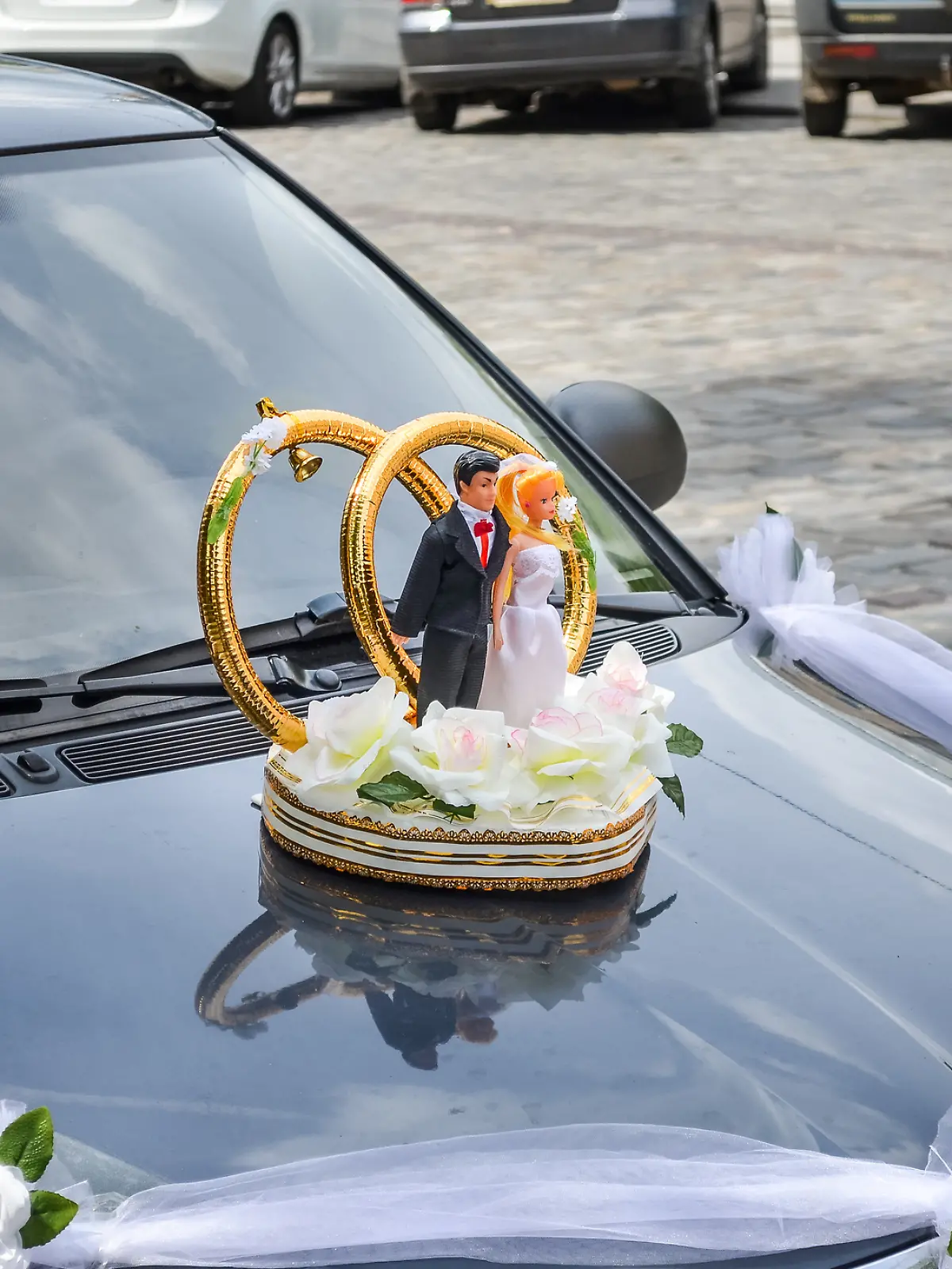 Auto eines Brautpaares (Symbolfoto) 