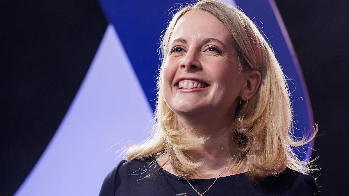 Bundesbauministerin Verena Hubertz (SPD) ist erstmals Mutter.