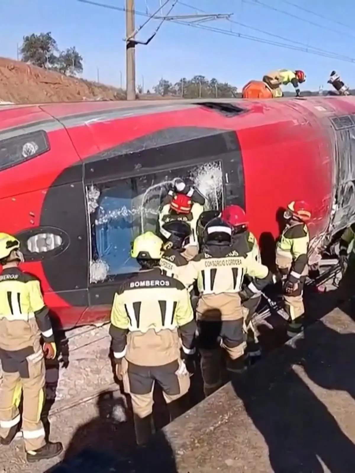 Bild zu: "Zugunglück in Spanien gibt weiterhin Rätsel auf"