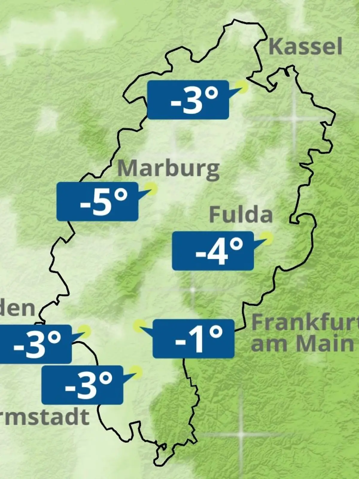 Bild zu: "Hessen: Wie wird das Wetter?"