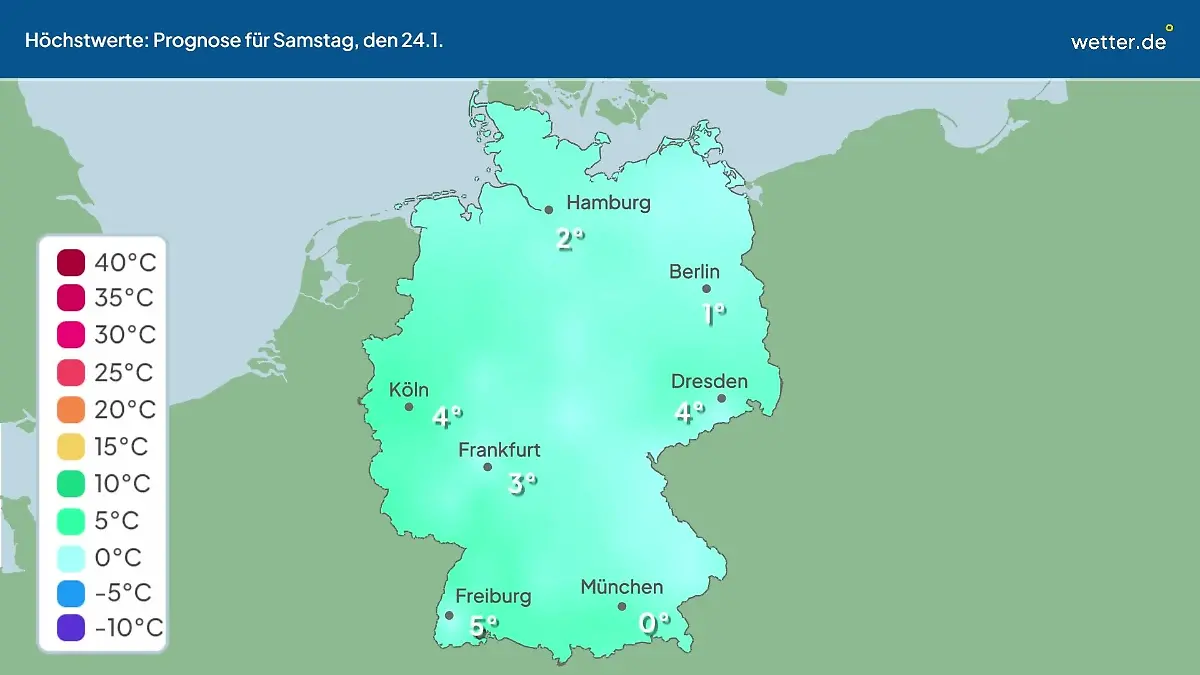 Im Video: Temperatur-Vorhersage Wie warm oder kalt wird es in Deutschland?