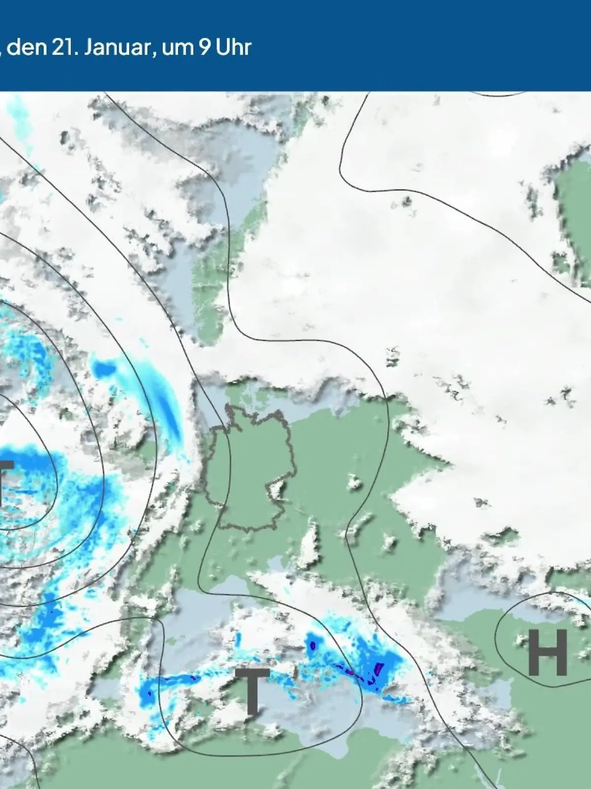 Bild zu: "Die Wetterlage der kommenden 5 Tage"