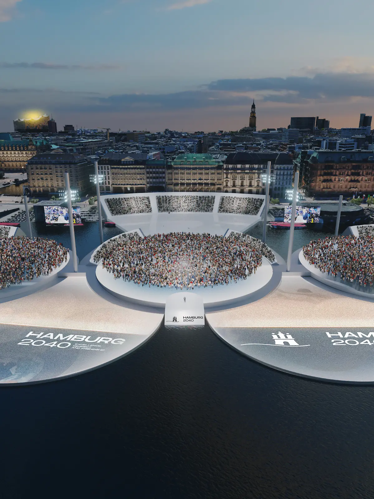 Bild zu: "Hamburger teilen ihre Ideen zur Olympia-Bewerbung"