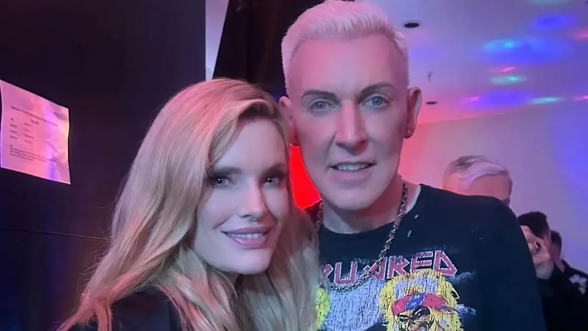 Seit Jahren eng befreundet: Mirja du Mont und Scooter-Frontmann H.P. Baxxter