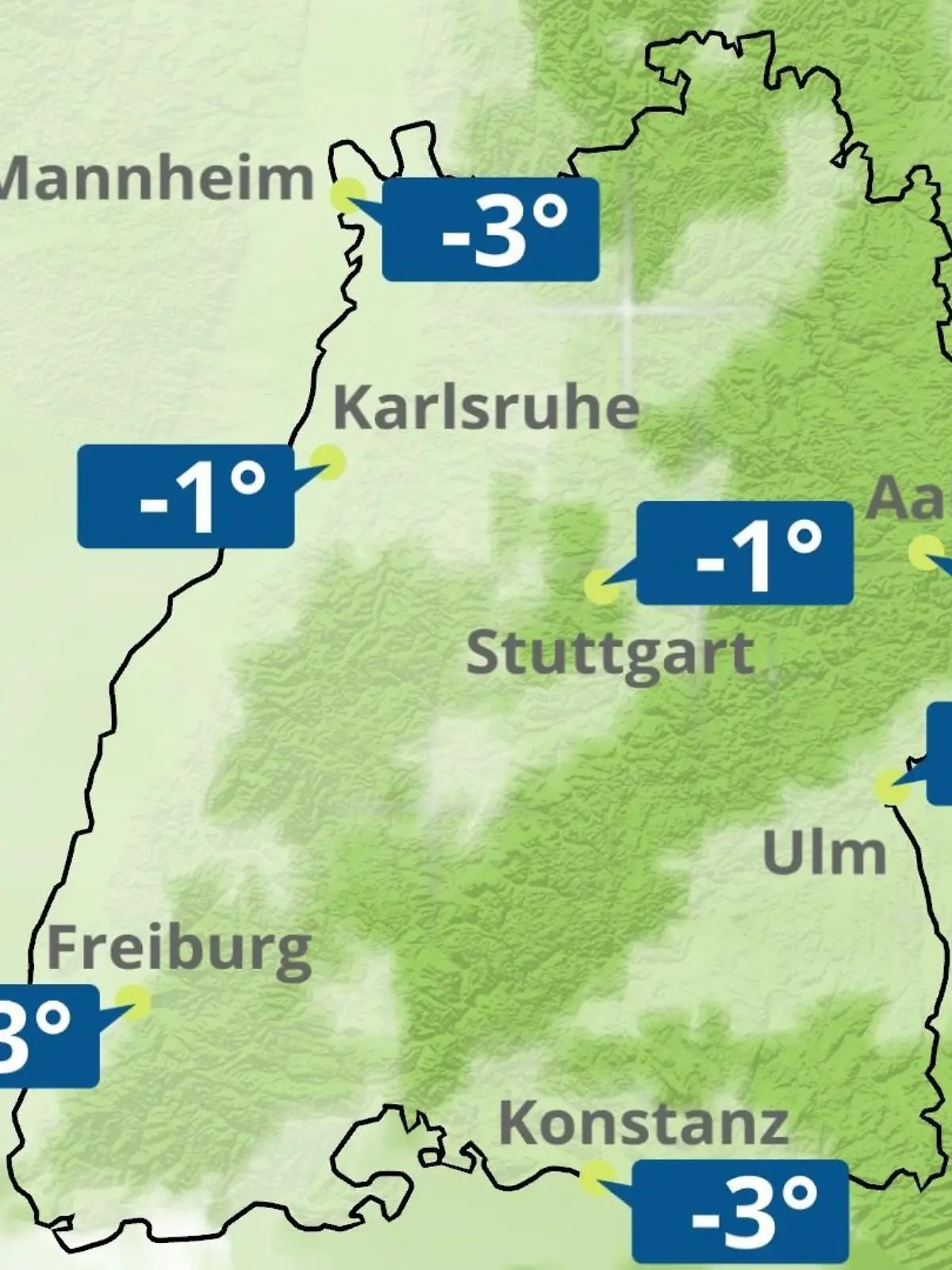 Bild zu: "Baden-Württemberg: Wie wird das Wetter?"