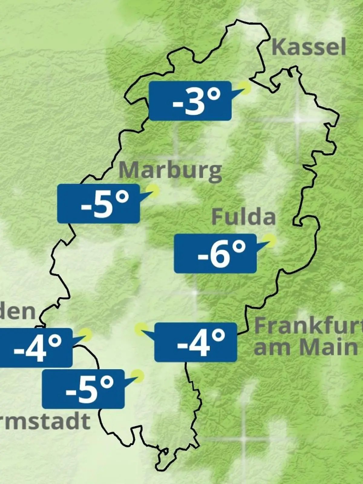 Bild zu: "Hessen: Wie wird das Wetter?"