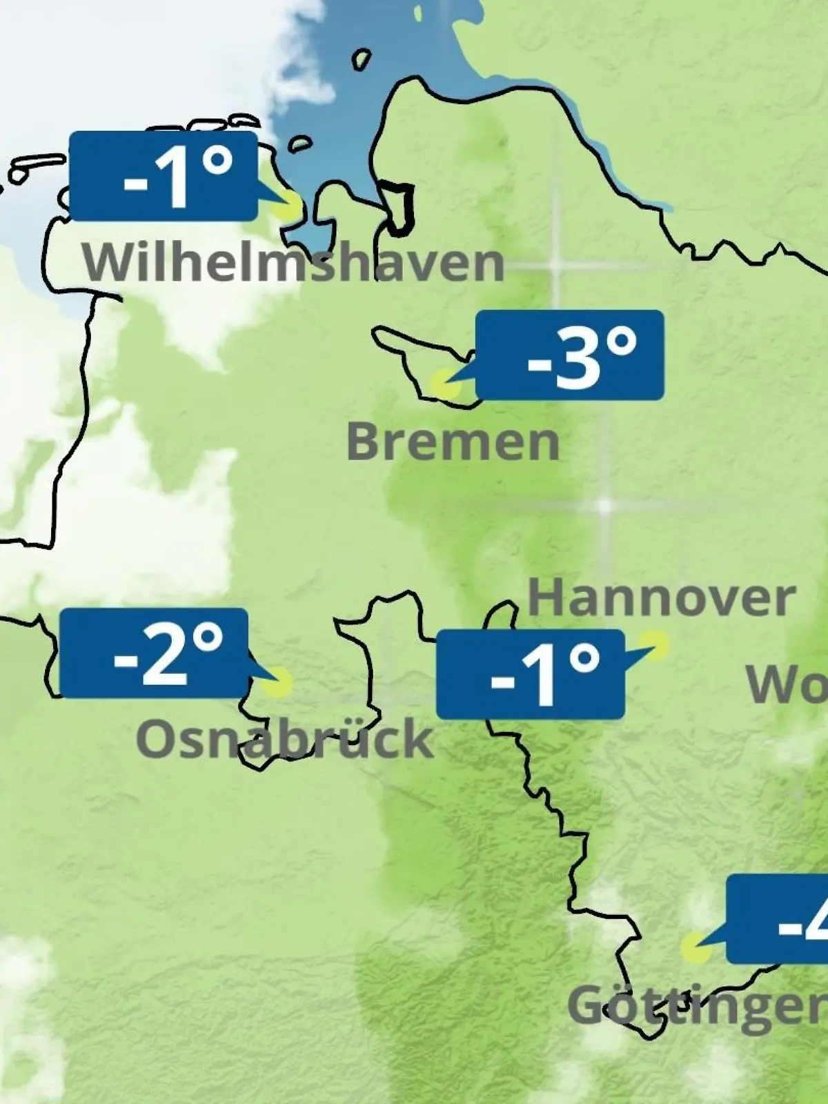 Bild zu: "Bremen und Niedersachsen: Wie wird das Wetter?"