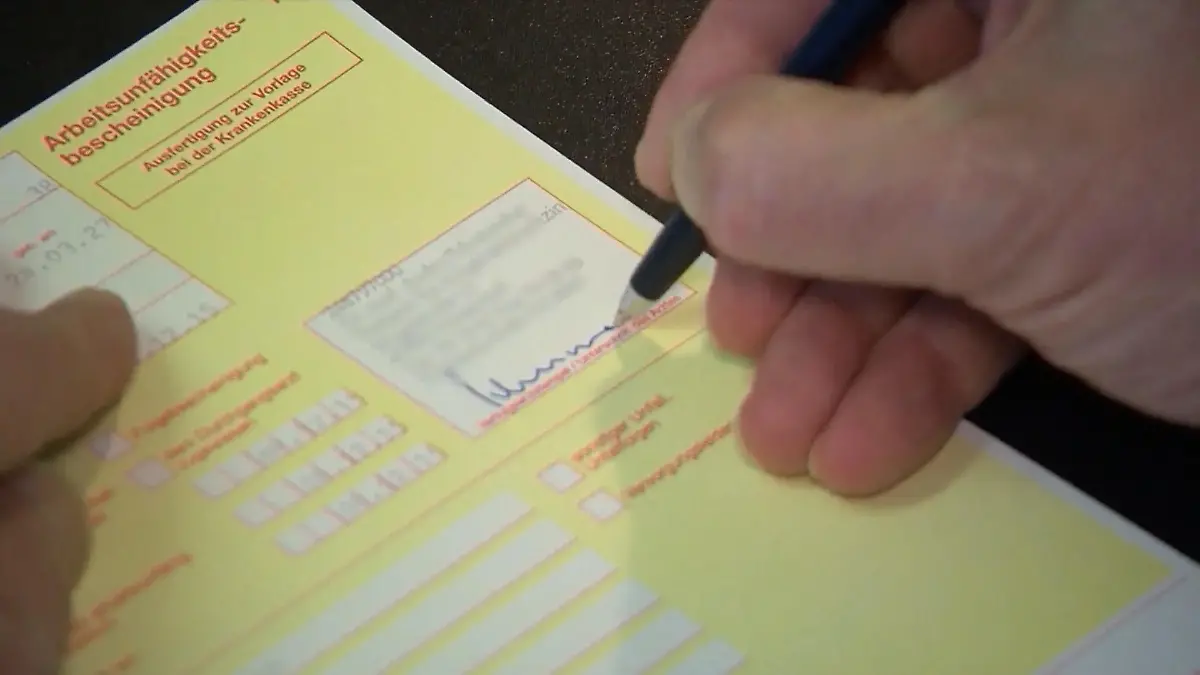 Debatte um zu viele Krankheitstage voll entbrannt Telefonische Krankschreibung