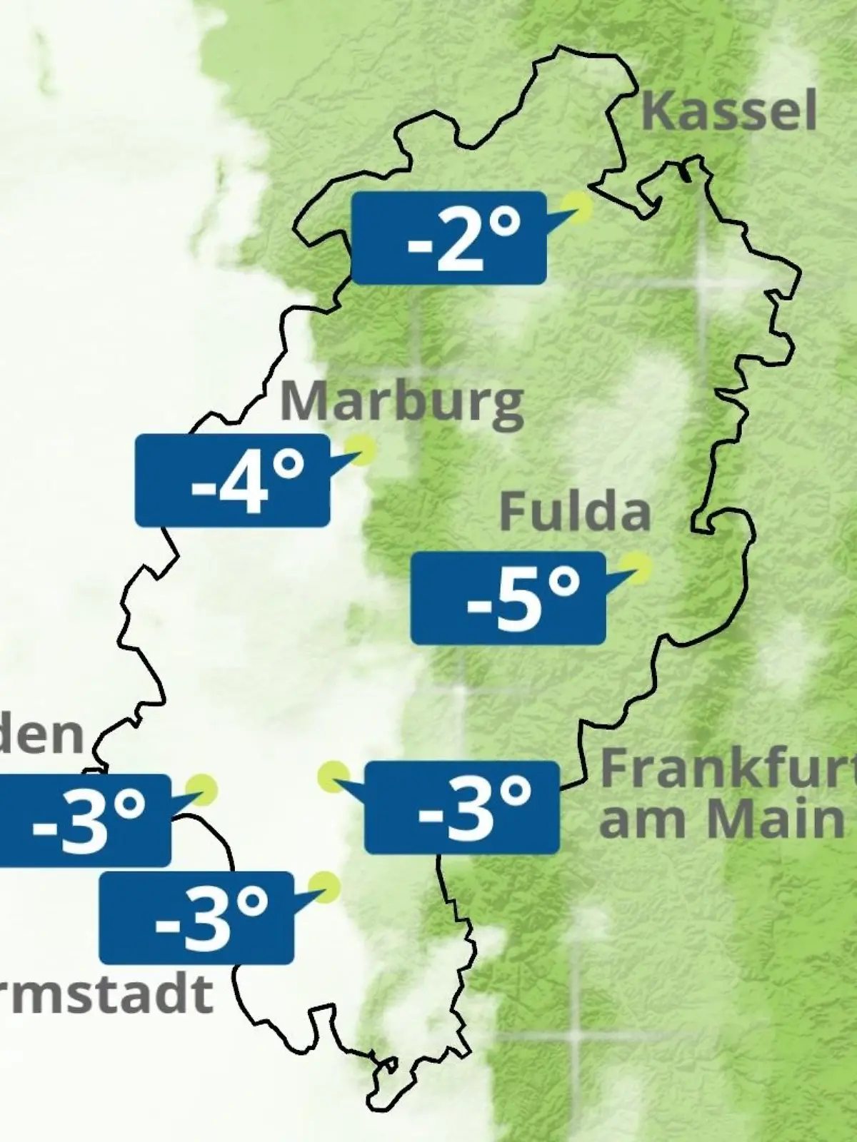 Bild zu: "Hessen: Wie wird das Wetter?"