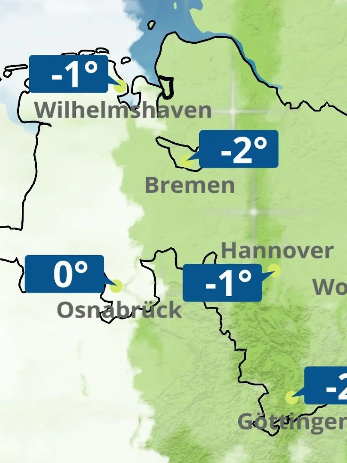 Bild zu: "Bremen und Niedersachsen: Wie wird das Wetter?"