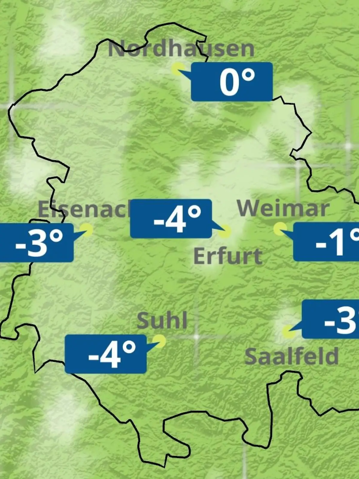 Bild zu: "Thüringen: Wie wird das Wetter?"