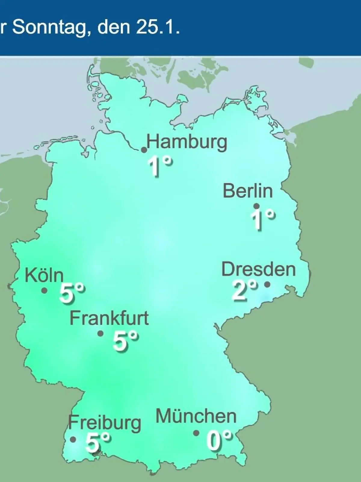 Bild zu: "Im Video: Temperatur-Vorhersage"