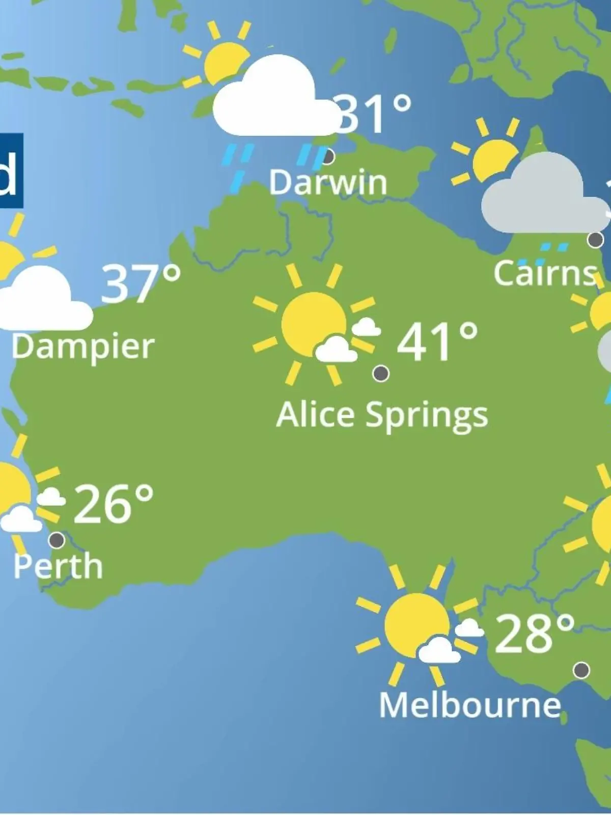 Bild zu: "Australien: Wie wird das Wetter?"