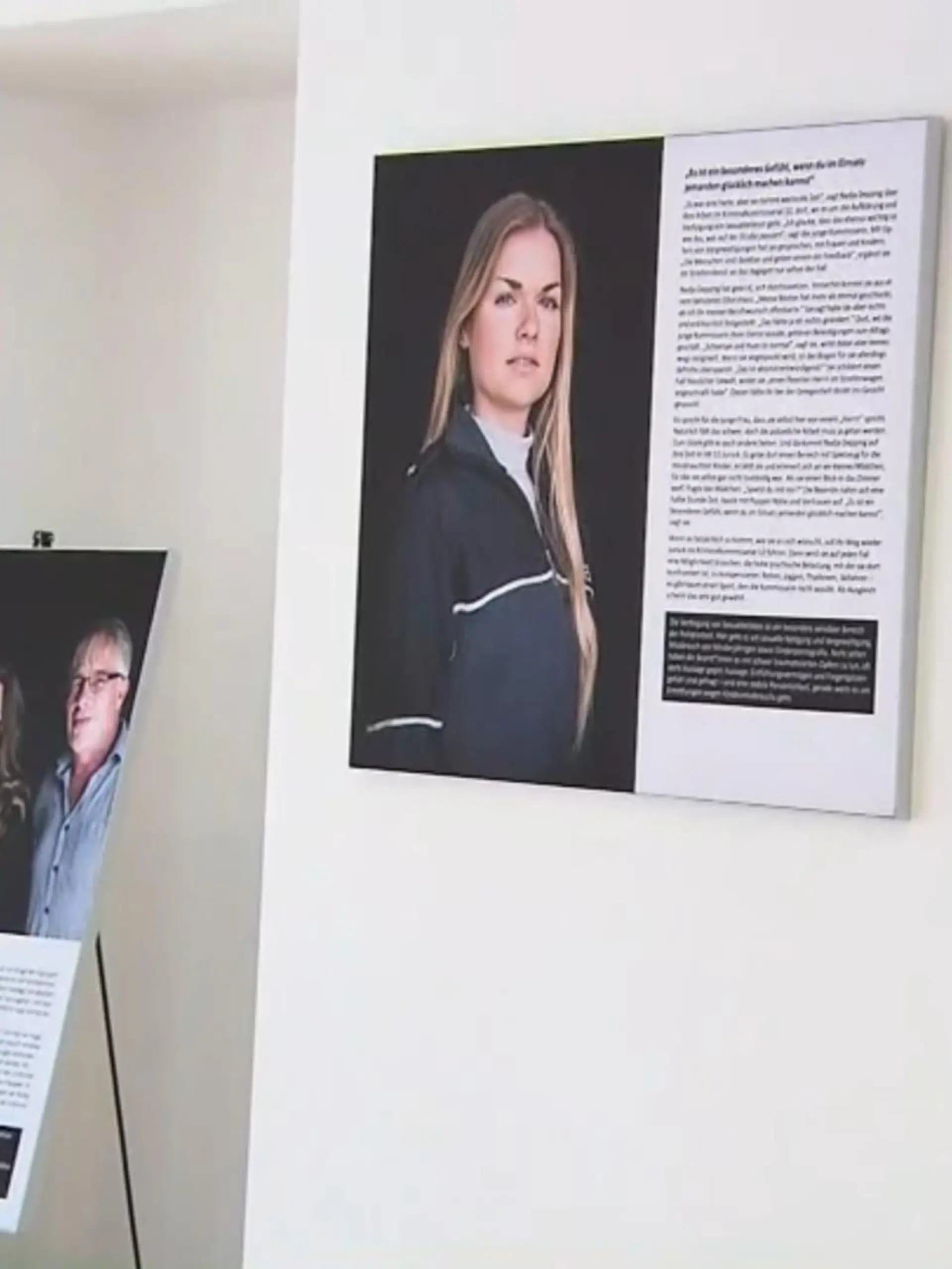 Bild zu: "Ausstellung über Einsatzkräfte"