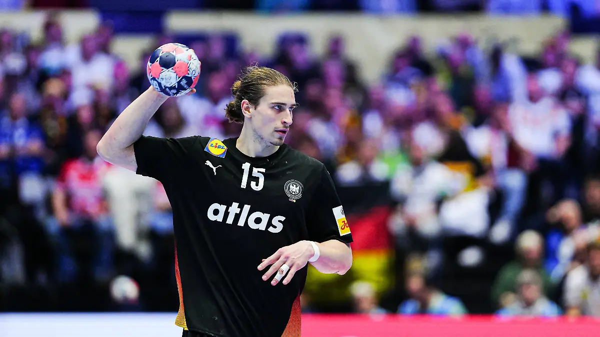 Juri Knorr ist seit Oktober 2025 in der deutschen Handball-Nationalmannschaft.