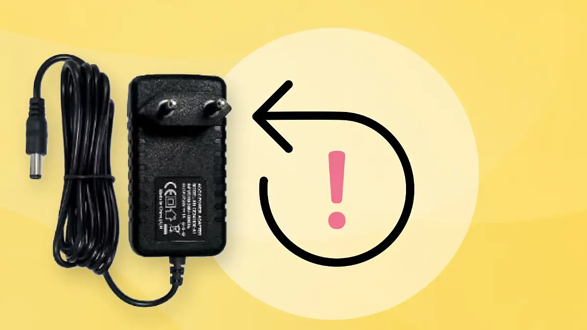 Gemeinsam mit NÈONAILS ruft DM dieses Netzteil zurück