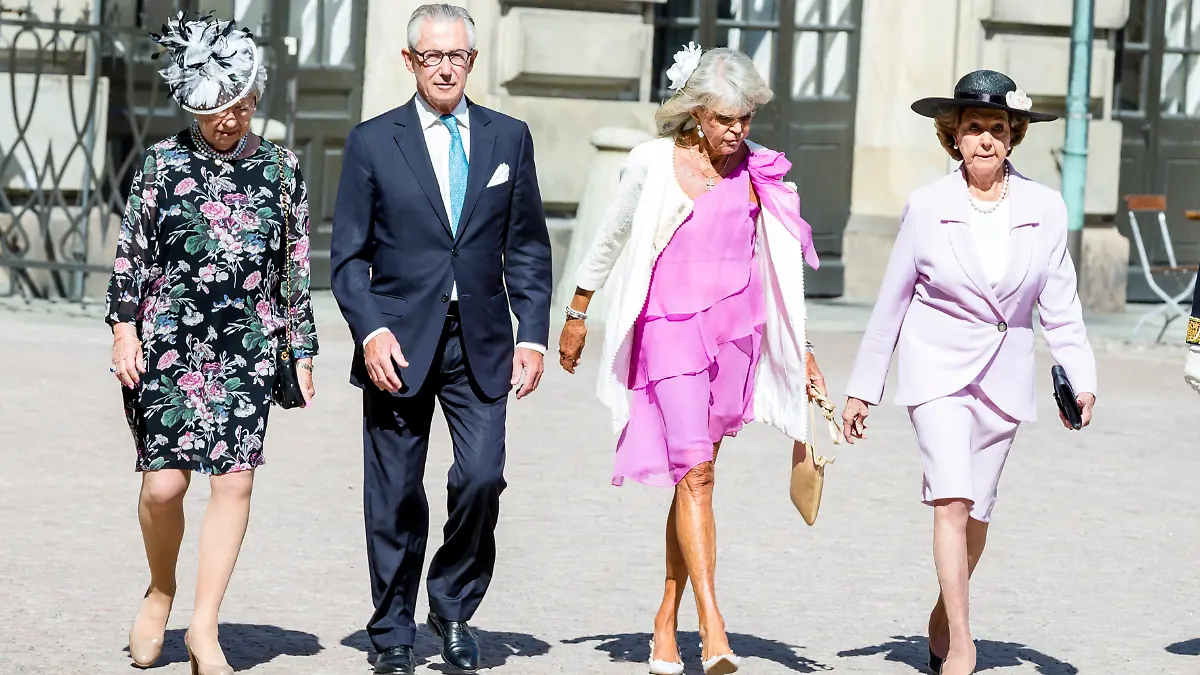 Muere la princesa Désirée, hermana del rey Carlos Gustavo de Suecia, a los 87 años