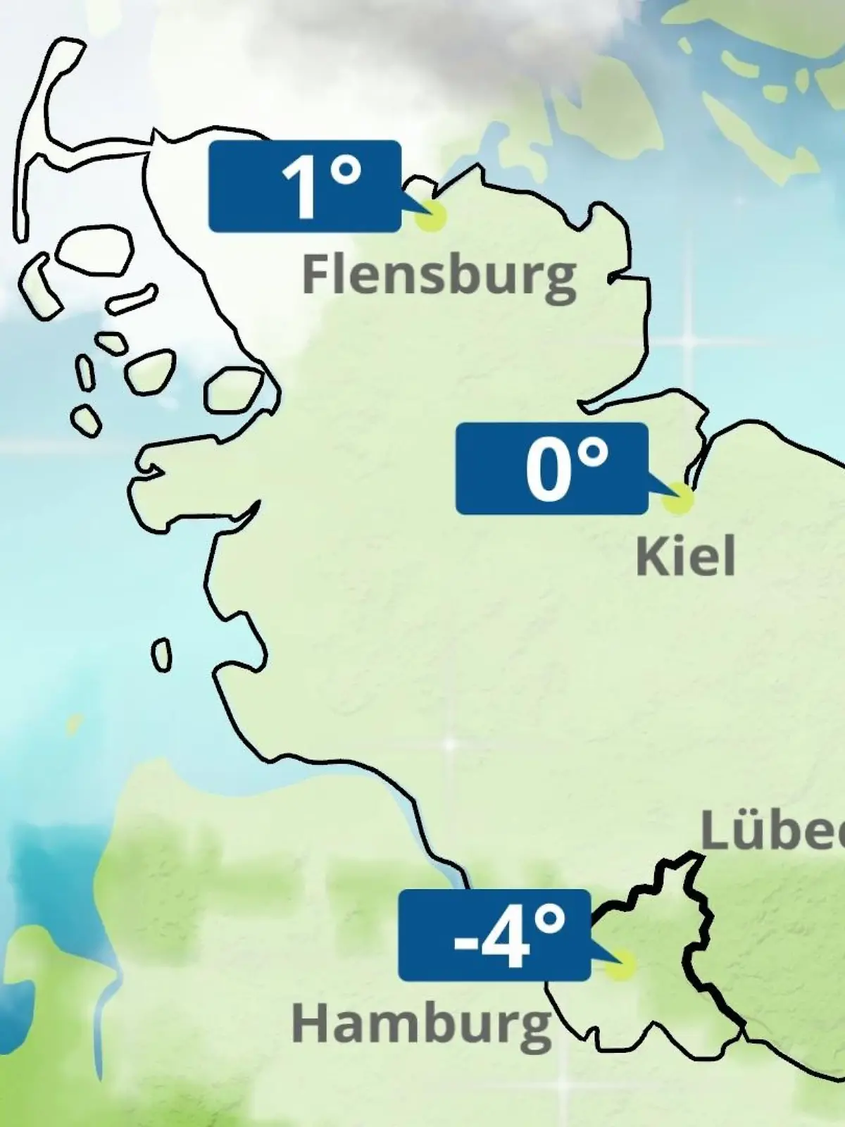 Bild zu: "Hamburg, Schleswig-Holstein: Wie wird das Wetter?"