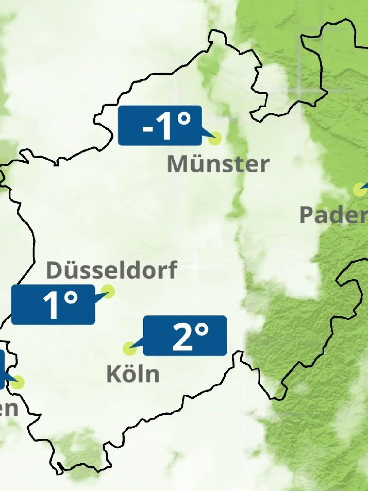 Bild zu: "Nordrhein-Westfalen: Wie wird das Wetter?"