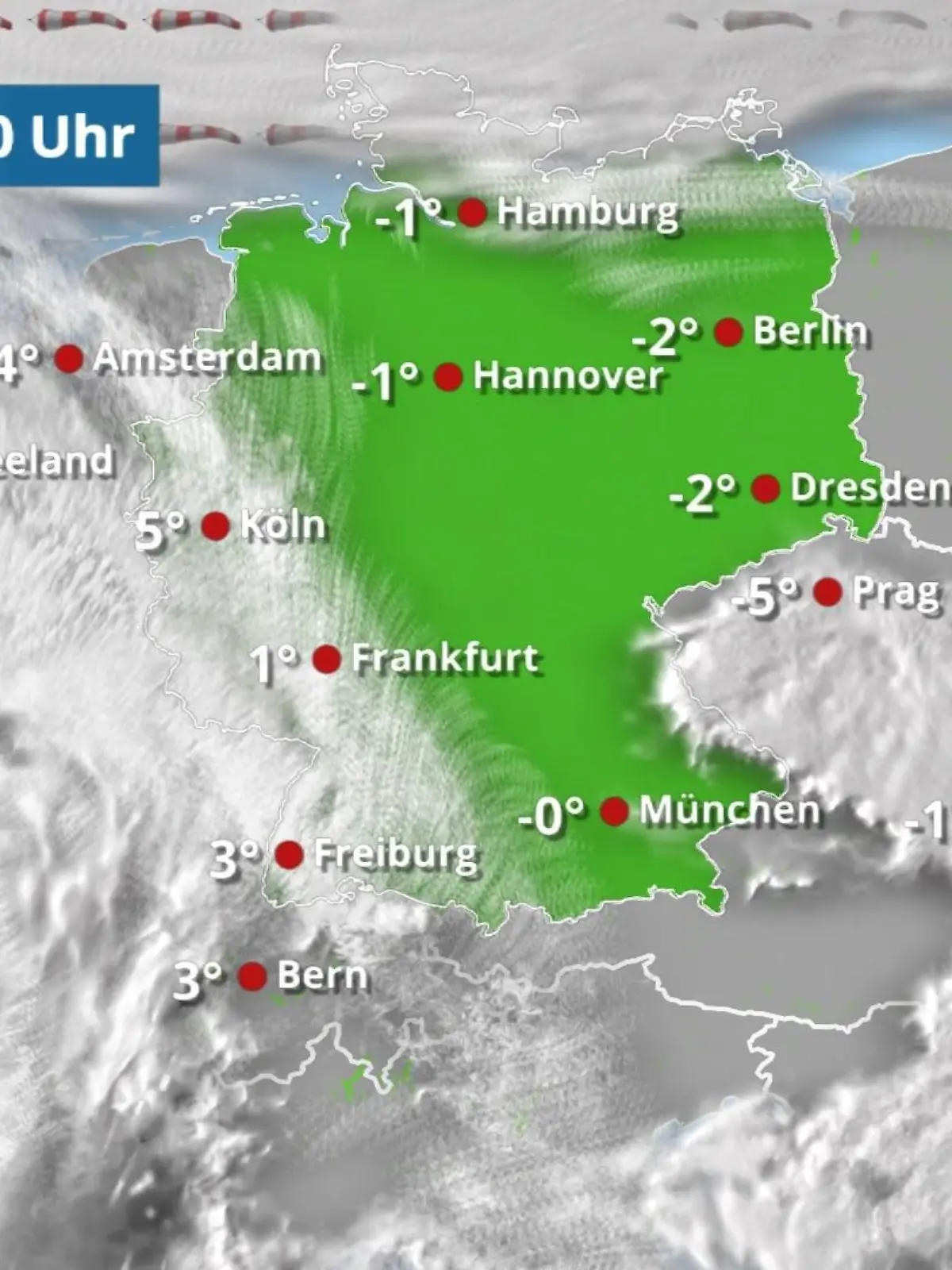 Bild zu: "Vorm Wetterwechsel dominiert oft noch die Sonne"