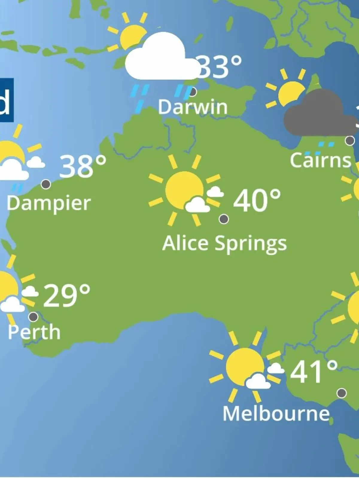 Bild zu: "Australien: Wie wird das Wetter?"